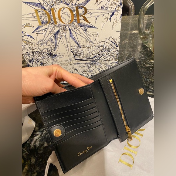 Dior Caro Wallet & Passport Holder - Picture 5 of 13
